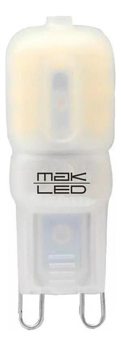 Lâmpada Led Halopin G9 2,5w Quente Makled 220v