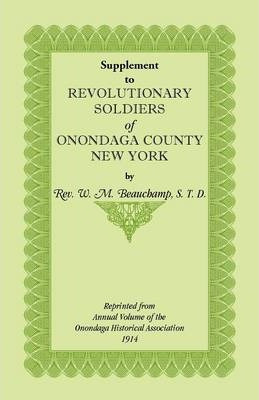 Libro Supplement To Revolutionary Soldiers Of Onondaga Co...