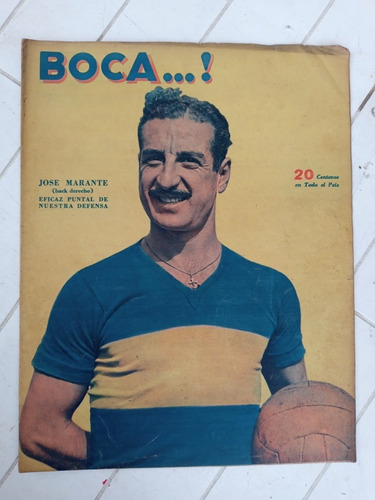 Revista Boca Juniors N.109 - 14/10/1944 Jose Marante