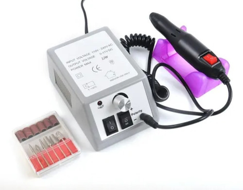 Set Torno Profesional Para Uñas Acrílicas Manicure Pedicura