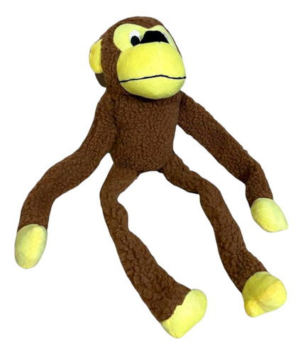 Brinquedo Mordedor Pelúcia Pet Macaco Brinquedo Para Cachorro Macaco De Pelúcia