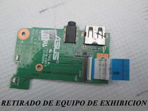 Puerto Usb Asus F553m Np X453m 10  Seminueva