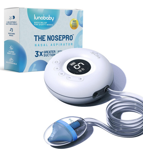 Aspirador Nasal Electrico Para Bebes Y Adultos Recagable 