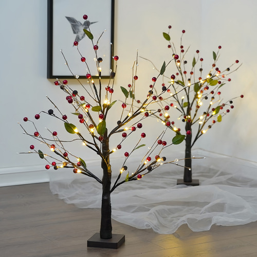 * Luces De Decoración Navideña, Luces Para Árboles De Bonsái
