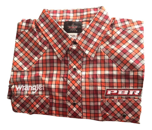 Camisa Rodeo Wrangler/mhs213m Shirt/hombre/men/cuadros.