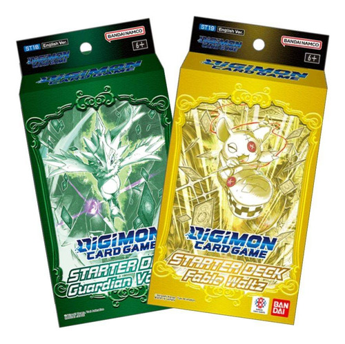 Digimon Card Game Starter Deck Fable Waltz St-19 Bandai Idioma Inglés Yellow
