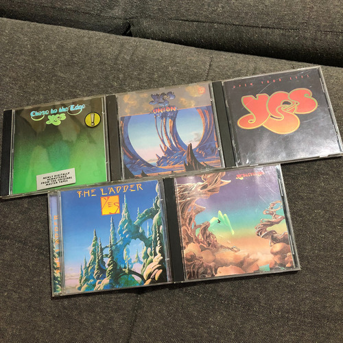 Lote 5 Cds Yes / Importados / Confira / Rock Progressivo Cd (Usado)