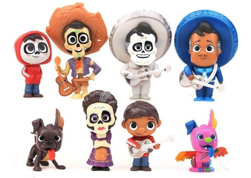 Set Coco Disney Pixar 8 Figuras 