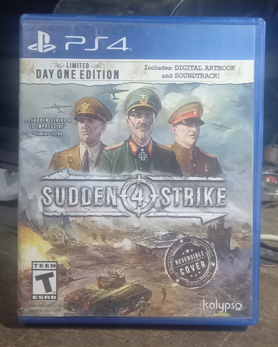 Sudden Strike 4 - Ps4 Fisico - Playstation 4 - Impecable !!!