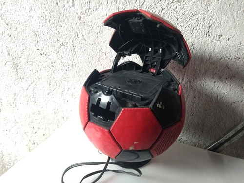 Antiguo Radio Cassette En Forma De Balón Coca-cola Akura S10 (Usado)