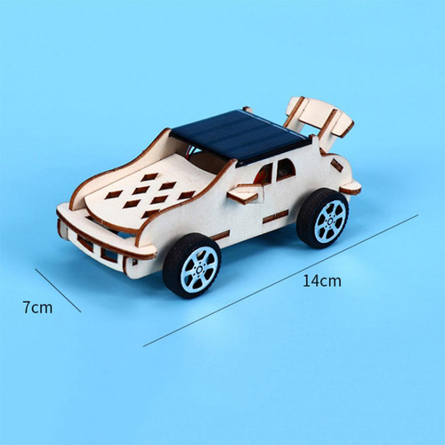 3 Kits De Modelos De Coches Solares De Madera Proyecto De