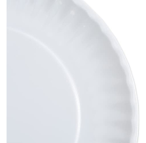 Plato Fiesta/picnic Dii Melamina 9puLG Redondo, Juego 12, Bl