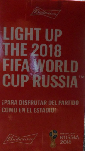 Vaso Budweiser Mundial Russia 2018 El De La Cancha