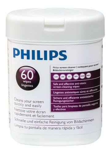 Paños Limpiador De Pantalla Philips Revogames 