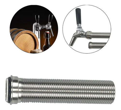 Adaptador De Grifo De Barril De Cerveza Con 10 Centímetros