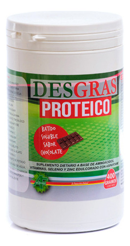 Desgras Proteico Argenfarma Sabor Chocolate X400g