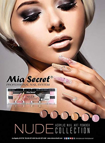 Mia Secret - Colección Nude Acrílico Para Uñas