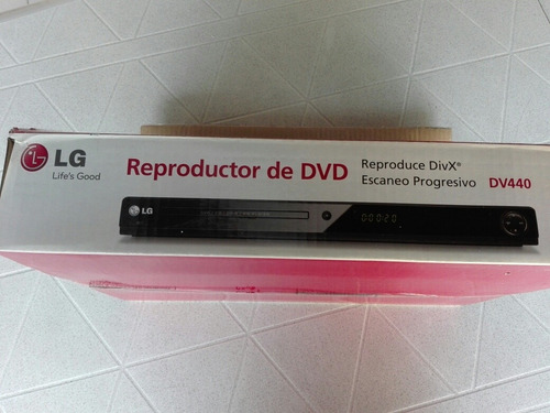 Reproductos Dvd LG Dv 440 - Con Caja Ctrl Remoto-usado- Leer