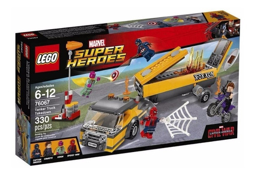 Lego 76067 Marvel Capitan America Civil War Tanker Truck