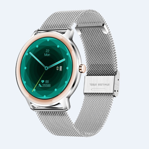 Smartwatch Redondo, Reloj Inteligente Ios/android Ejer/salud