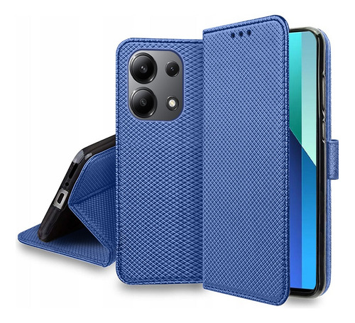 For Xiaomi Redmi Note 13 4g Wallet Flip Card Case+lanyard