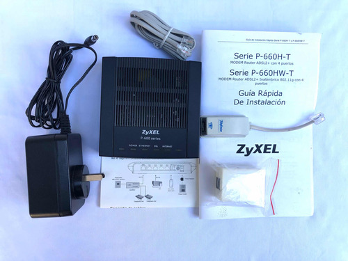 Modem Adsl Zyxel P 660r T1 V2s