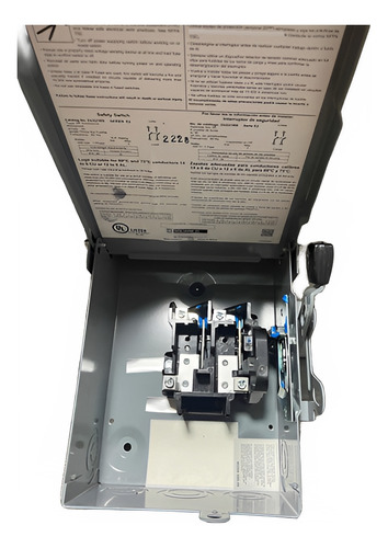 Interruptor 2x30a Square D De Intemperie Du221rb Nuevo