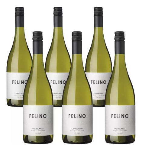 Vino Felino Chardonnay Caja x 6un