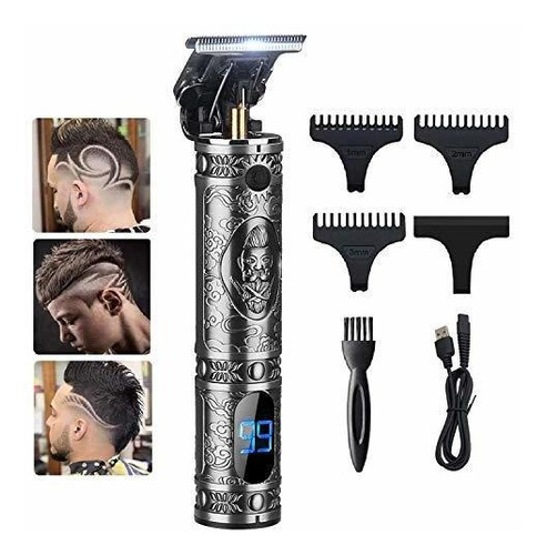 Gsky Outline Hair Trimmer For Men Professional Electric T Bl