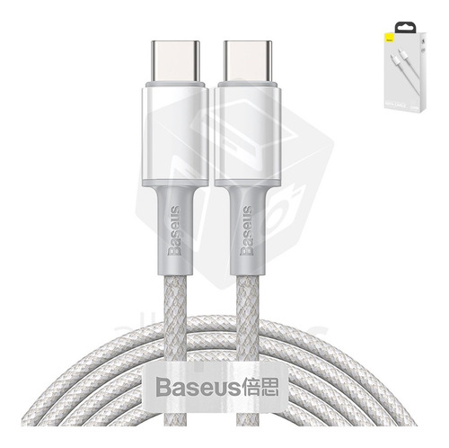 Imagen 2 de 10 de Cable Tipo C A C 2 Metros 100w 5a Carga Y Transmision Rapida