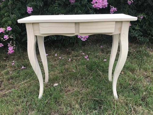 Dressoire, Mesa De Arrime,recibidor,dos Cajones Vintage