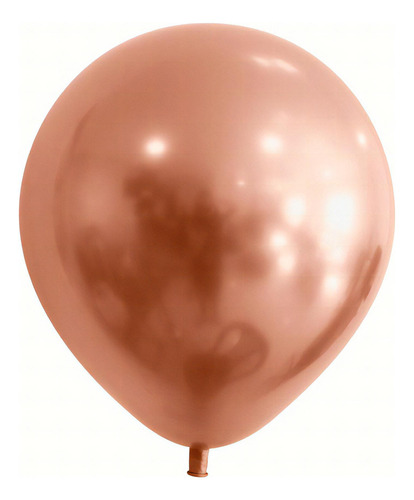 Globo Big Chrome Balloon Joy 250pol, color bronce, 1 onza