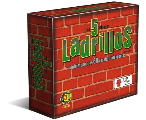 5 Ladrillos Juego Ingenio 60 Desafios Top Toys Mundo Manias