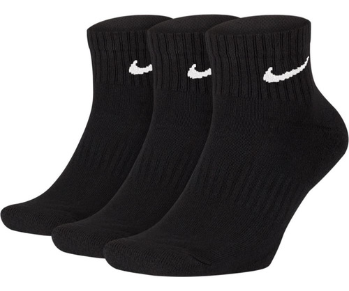 Meia Nike Everyday Cushion Cano Médio - 3 Pares