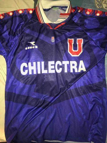 Camiseta Utileria Universidad De Chile 1996 Mercado Libre