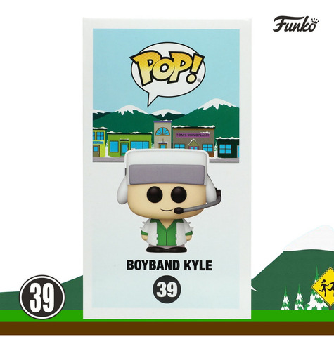Funko Pop Kyle Boyband #39 Grupo Musical South Park Original