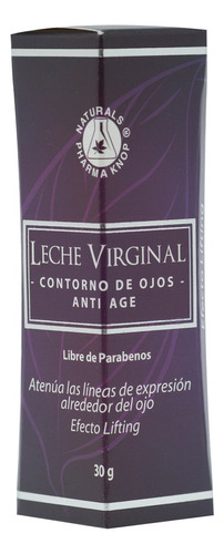 Crema Contorno De Ojos Leche Virginal 30 G