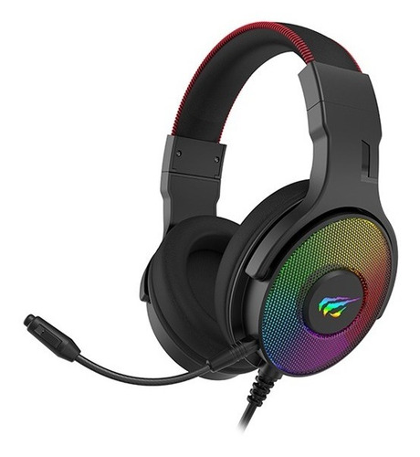 Audifonos Gamer Havit H2028u Negro Rgb