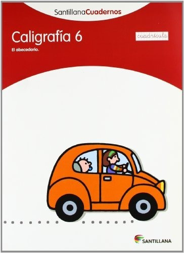 Caligrafia 6 Cuadricula Santillana Cuadernos - 9788468012582