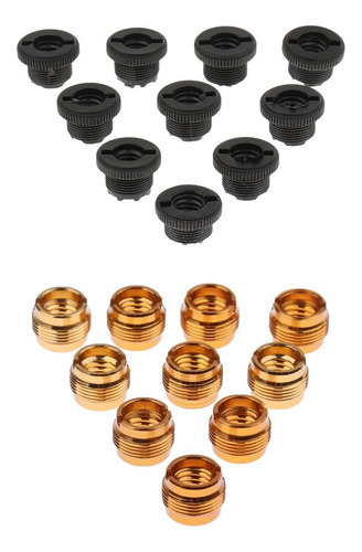 2 X 10 Unids Adaptadores Tornillos De 3/8 A 5/8 De Rosca