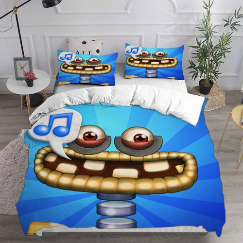 Funda De Edredón My Singing Monsters For Cama Doble A