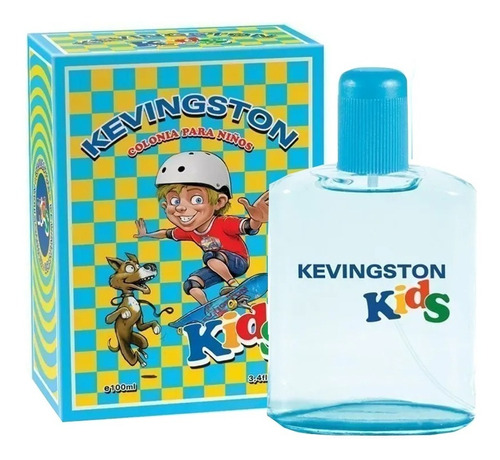 Imagen 1 de 1 de Perfume Colonia Para Niños Kevingston Kids Celeste X 100ml