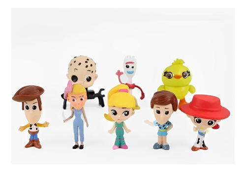 Kit Com 17 Miniaturas Do Toy Story - Woody, Buzz, Jessie 4cm
