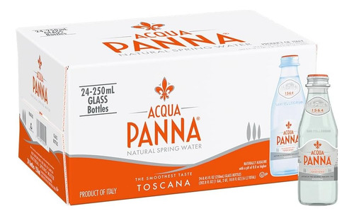 Agua Mineral Natural Caja Con 24 Botellas De 250ml