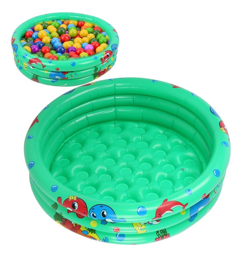 Mini Piscina Infantil Redonda Inflable Bebé Niños Pequeños N