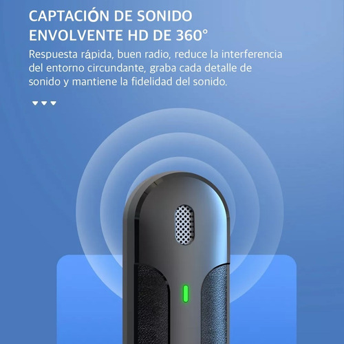 Imagen 9 de 10 de Micrófono Inalámbrico Dual De Solapa Para iPhone Con Estuche