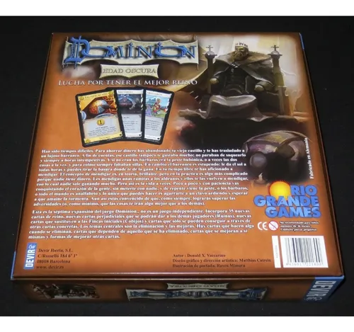 Juego De Mesa Dominion Edad Oscura Original Devir Español