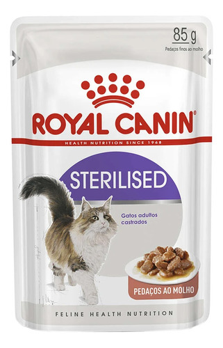 Royal Canin Sachê Sterilised 12 Unidades