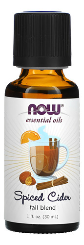 Mistura De Óleo Spice Cider Now Foods 30 Ml Importado