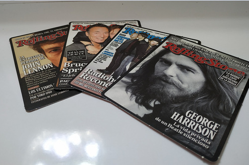Tarjetas De Coleccion Portadas De Las Revistas Rolling Stone